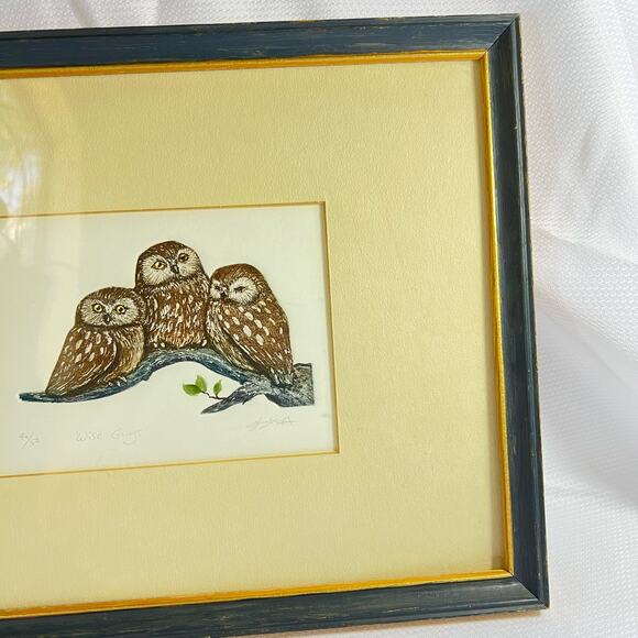 Wise Guys signed and numbered print By Geoffrey David Markovich framed - Picture 7 of 11